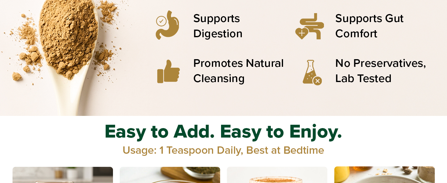 VAHDAM Triphala Powder 150g | Ayurvedic Tri-Blend of Amla, Bibhitaki & Haritaki | Supports Digestive Wellness & Gut Comfort | Non-GMO, Vegan | 50 Servings