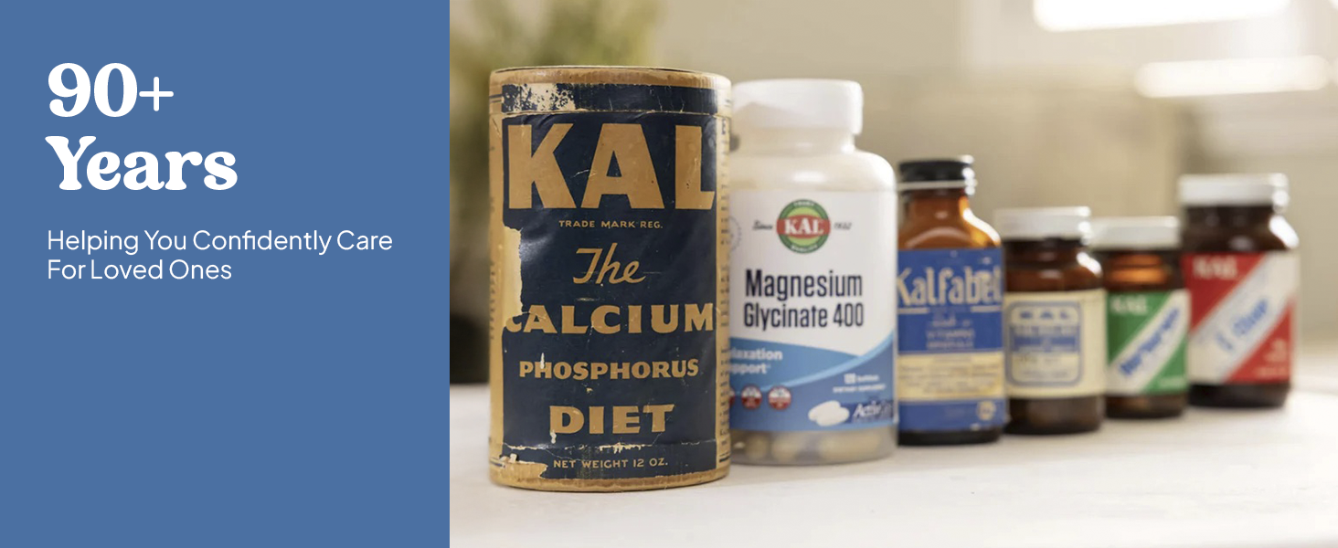KAL Magnesium Glycinate, New & Improved Fully Chelated High Absorption Formula with BioPerine, Bisglycinate Chelate for Stress, Relaxation, Muscle & Bone Health Support, 60 Servings, 240 VegCaps