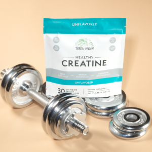 TERRA ORIGIN Healthy Creatine Micronized Monohydrate Powder | 30 Stick Packs | Support for Muscle and Cognitive Performance* | Supplement for Women and Men | Unflavored, Gluten Free, Zero Sugar