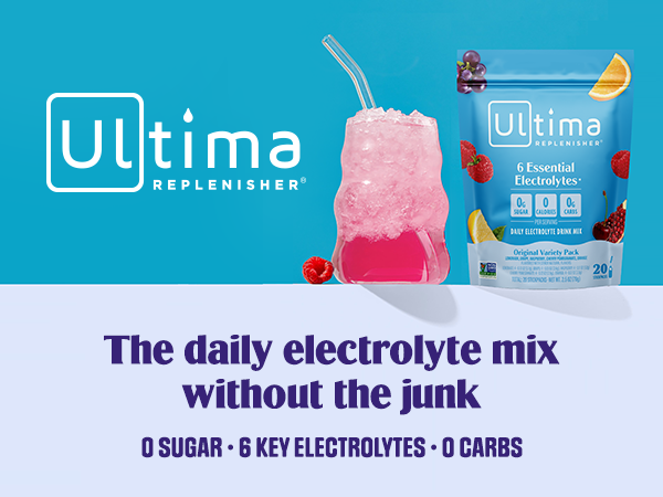 Ultima Replenisher Original Variety Electrolyte Packets, 20 Stickpacks