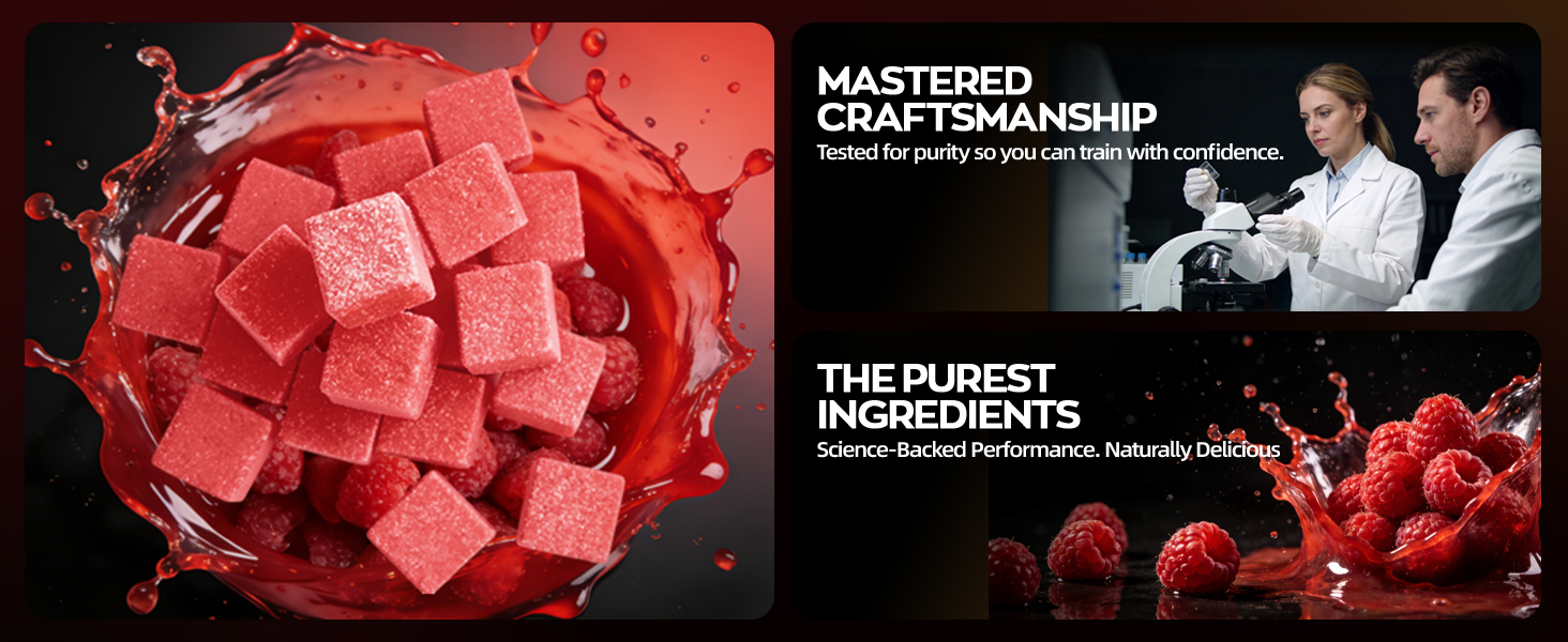 Creatine Monohydrate Gummies 5000mg Per Serving, 160 Count, NSF Certified, Muscle Growth, Strength & Recovery Support for Men & Women, Raspberry Flavor