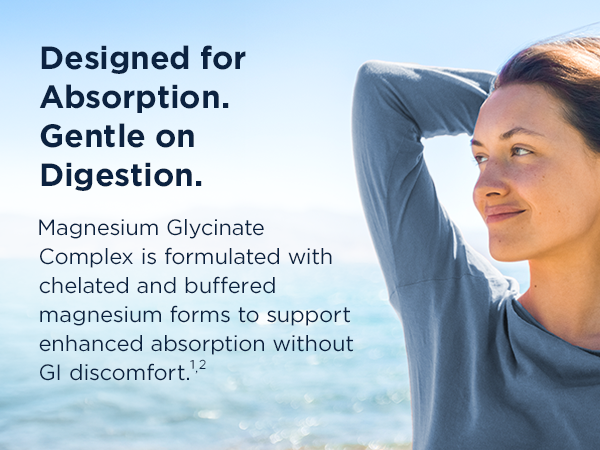 Designs for Health Magnesium Glycinate Complex, High Absorption, 240 Count