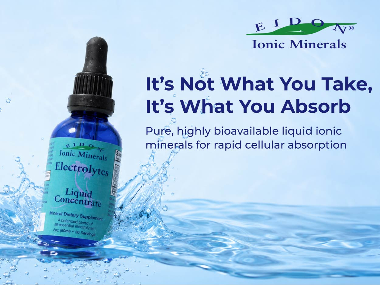 Eidon Ionic Minerals - Liquid Electrolytes, Electrolyte Drops - 2 oz