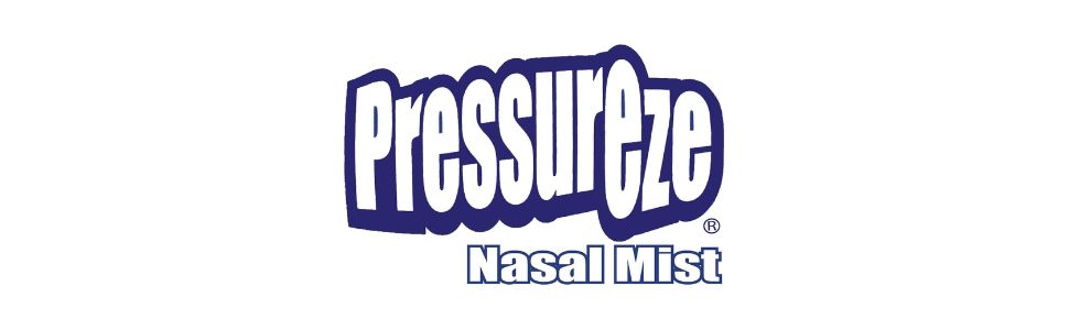 Pressureze Xtra - Natural- Preservative Free - Sterile Nasal Spray - for Severe Sinus Congestion Relief - Opens Blocked Ear Canals, Snoring - 245 Sprays, 34 ml (Pack of 1)