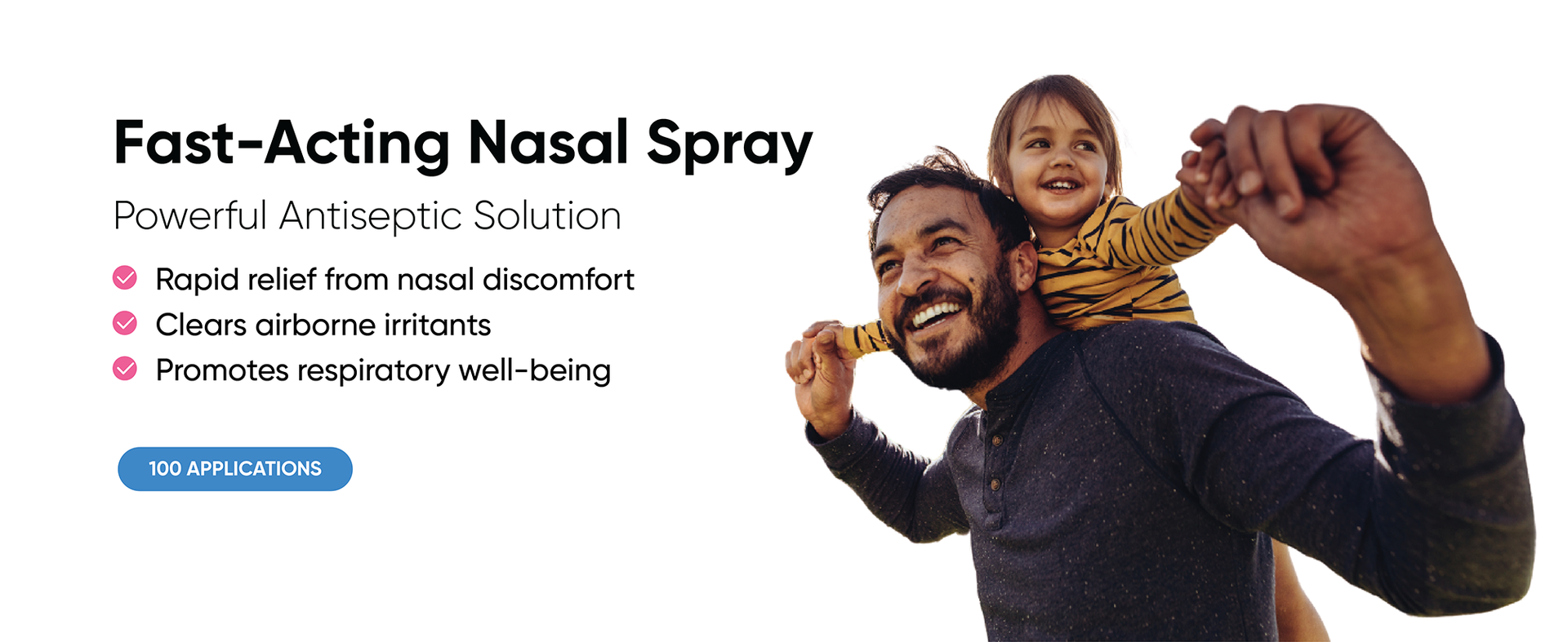 VIRALDINE 1% Povidone-Iodine Nasal Spray, Sinus & Congestion Relief, 30ml