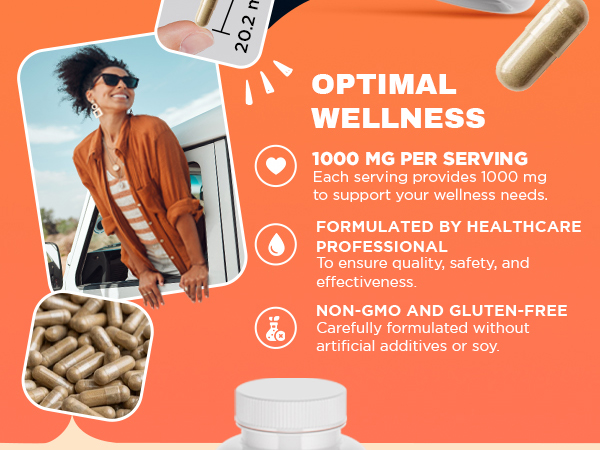 Vitamatic NMN Complex 1000 mg Per Serving – Made with Resveratrol, CoQ10, TMG – 120 Vegetable Capsules – Non-GMO, Gluten Free – Made in USA