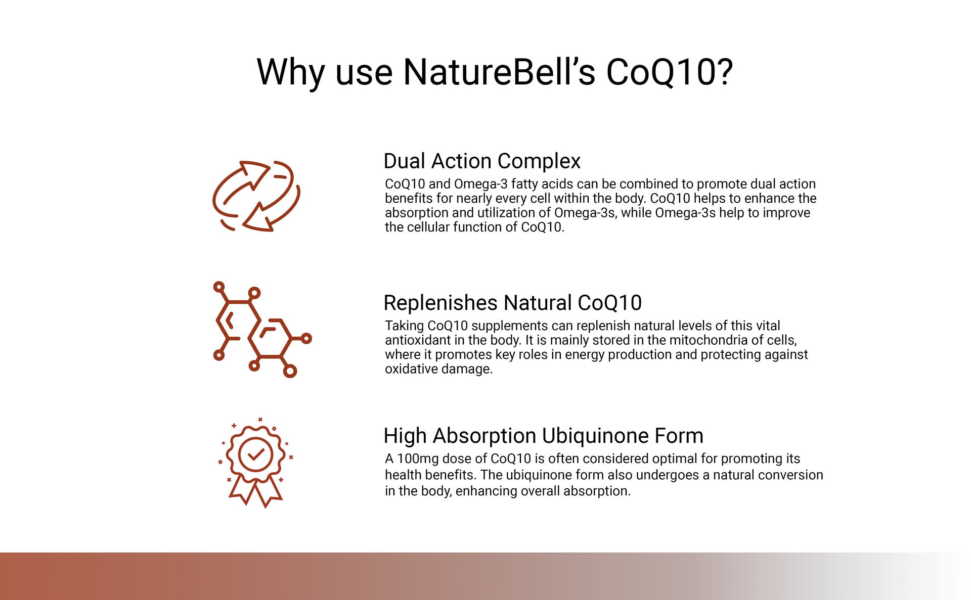 NatureBell CoQ10 100mg with Omega 3, 240 Capsules | Stable High Absorption Form – Antioxidant Support for Heart & Energy Health – Extra Strength Coenzyme Q10 Supplement