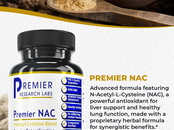 Premier Research Labs Premier NAC - 60 Vegetarian Capsules