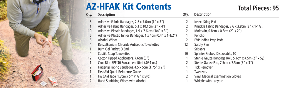 First Aid Central Outdoor First Aid Kit