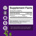 Pure Magnesium Glycinate Supplement 400mg Per Serving - Vegan High Absorption Chelated Magnesium Capsules for Women & Men with Elemental 400mg for Mood Sleep and Relaxation Support - 180 Count 4