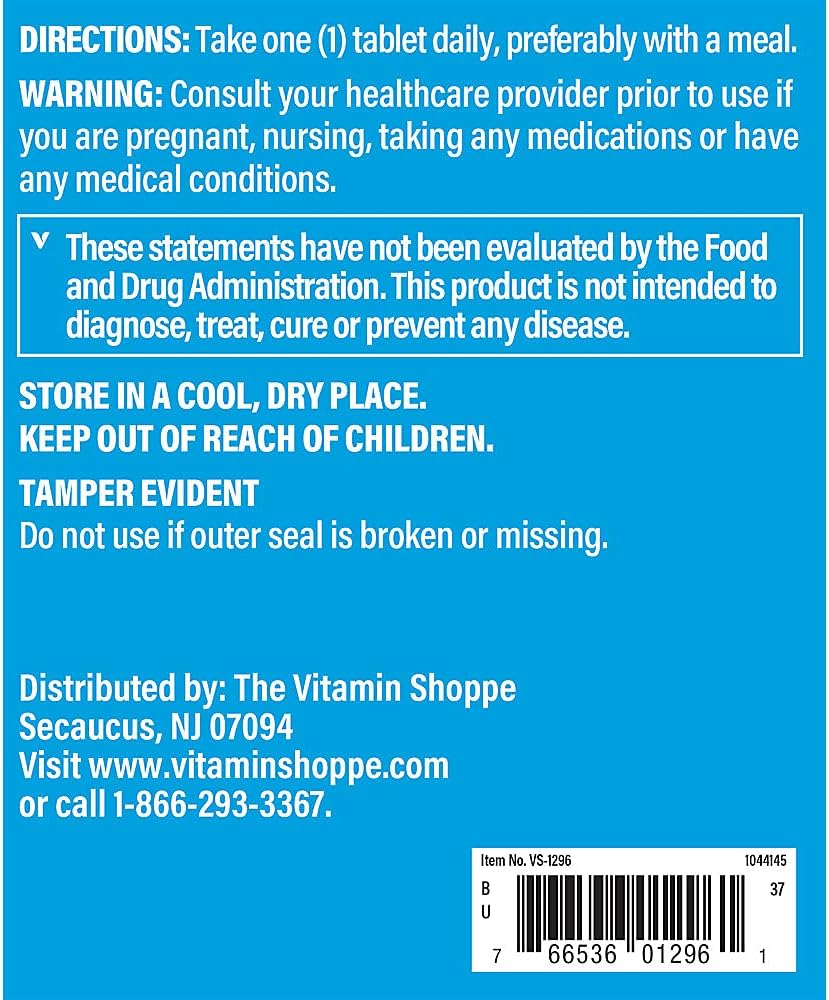 The Vitamin Shoppe Vitamin C 1,000MG with Rose HIPS, Antioxidant That Supports Immune and Cardiovascular Health, Rose HIPS Provide A Natural Source of Vitamin C (300 Tablets) 4