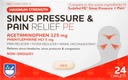 Rite Aid Sinus Pressure and Pain Reliever PE, Non-Drowsy - 24 Tablets  Sinus Relief ← Nasal Decongestant ← Medicina Fría para adultos ← Alergía Medicamento ← Alivio de la alergia Silencioso