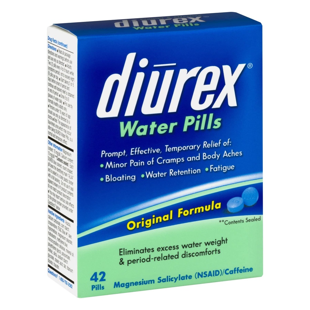 Diurex Water Pills Original Fórmula - 42 pastillas