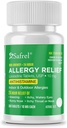 Alergia Safrel 10mg Tablets ← No-Drowsy 24 horas Alivio de la Alergia Medicina ← Antihistamínico Apoyo para la nariz de rubí, estornudos, picazón, ojos de agua (300 Cuenta (Pack of 1))