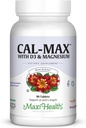 Calcio 1000 mg con vitamina D3 (400 UI) y Magnesio (750 mg) - Suplemento dietético para huesos, dientes, apoyo conjunto - para hombres y mujeres - 90 tabletas