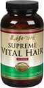 LIFETIME Supreme Vital Hair | Supports Healthy Hair, Nails & Skin | Biotin, MSM, Vitamins B, C, & A, Zinc, Horsetail & More | 120 Capsule, 30 Serving