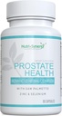 Salud de próstata - Saw Palmetto, Zinc, Vitaminas B6 &amp; E, Selenium, Fórmula avanzada para soporte de próstata. 90 cápsulas