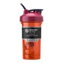 BlenderBottle Shaker Bottle Pro Series Perfecta para Protein Shakes y Pre Workout, 24-Once, Coral