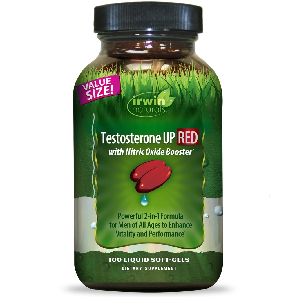 Irwin Naturals Testosterone Up Red 100 Sgels