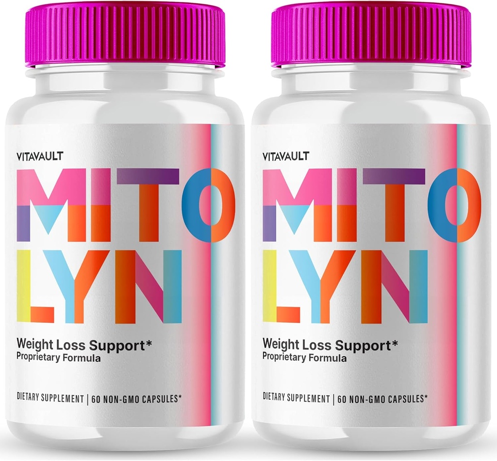 Mitolyn Capsules, Mitolyn Pills Advanced Formula - Mitolyn Dietary Supplement for Maximum Strength, Mito lyn All Natural Keto Pills, Mitolyn Capsules, Mitolyn Pills Reviews (2 Pack)