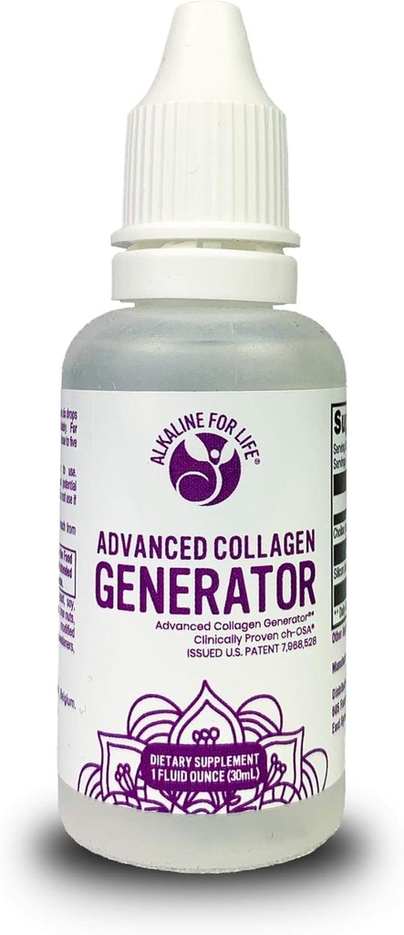 Generador avanzado de colágeno – Pelo, Piel & Nails Suplemento Suministro de 3 meses - Silicon y Choline para la belleza radiante desde dentro