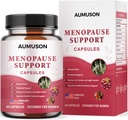 Vitamins for Menopause Support Capsules for Women - Herbal 12-in-1- Hormone Balance with Black Cohosh,Ashwagandha, DIM, Magnesium, Chasteberry, B6, B12- and More in a New Formula