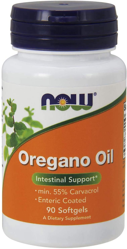 AHORA Alimentos Oregano aceite Enteric, 90 Softgels (270 Softgels)