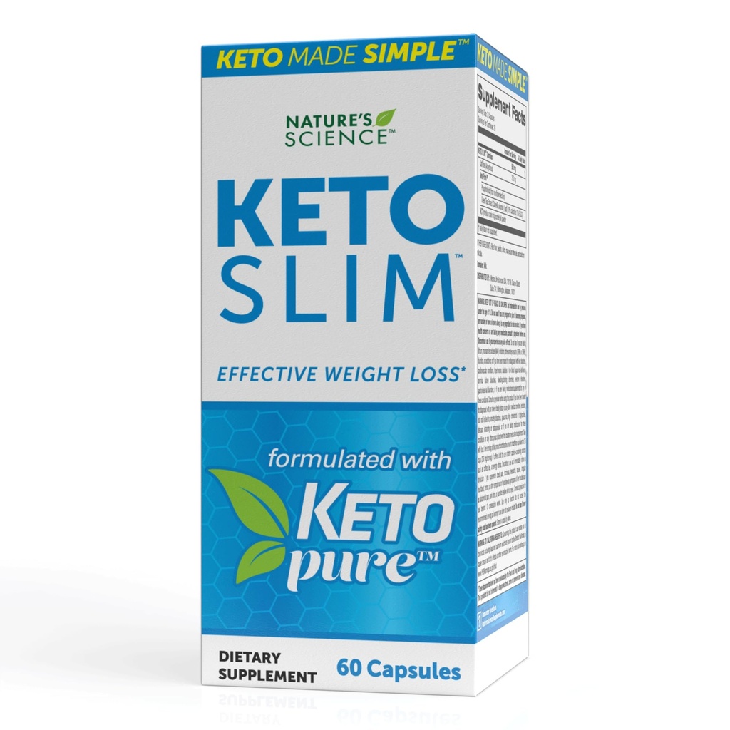 Ciencia de la Naturaleza Keto Slim, 60ct