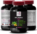 Alfa Lipoic Acid Support - ANTI-WRINKLE COMPLEX - Aloe Vera Leaf Ventajas, Collagen Boost, Green Tea Leaf Extract, Grape Seed Power, Green Coffee Bean Ventajas, Hyaluronic Acid 1 Bottle 60 Caps