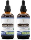 Secrets of the Tribe Bitter Melon USDA Orgánica ← Extract libre de alcohol, gotas herbales de alta potencia Escrito por 100% Certified Organic Bitter Melon (Momordica Charantia) Fruta seca (2x4 oz)