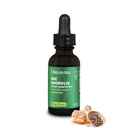 Organika Bee Propolis Tincture 1 oz: Vegan Propolis Extract - Throat y Respiración - Libre de Gluten, GMO, " Artificial Flavors - 10 Day Prop Drops Supply