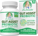 Gut Assist Probiotic - Probióticos para Mujeres y Hombres, Adultos por Dr. Danielle - Shelf Stable Probiotic Supplement - No Refrigeration Necessary - Bacillus - 60 cápsulas