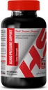 Blood Pressure Herbal Pills - Blood Pressure Support - Extra Strength - Garlic Capsules - 1 Bottle (60 Capsules)