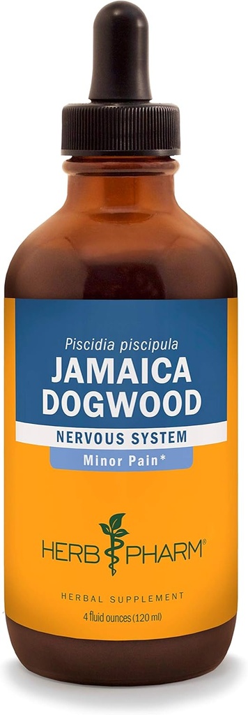 Herb Pharm Jamaica Dogwood Liquid Extract for Minor Pain - 4 Ounce