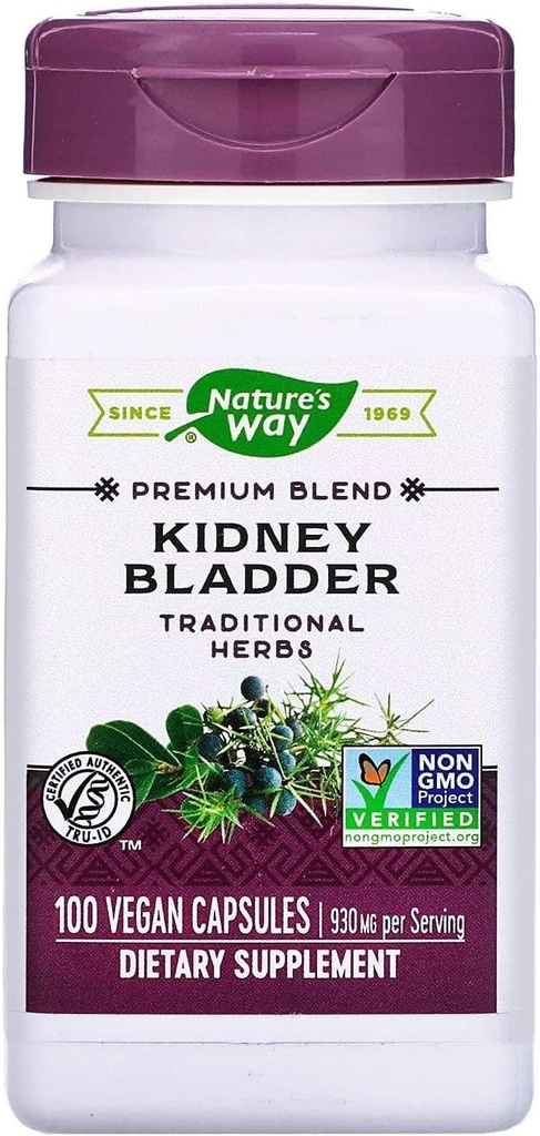 La vejiga del riñón de la naturaleza, 465 mg por cápsula, 100 caps
