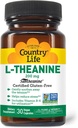Country Life L-Theanine - 200 mg - 30 Vegetarian Capsules