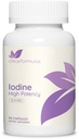 High Potency Potassium Iodine Supplement - Potassium Iodide USP and Free Iodine Capsules 12.5mg Precise Dosage Blend - Capsule Alternative to Lugol's Supplement for Thyroid Energy & Immunity (3 Month)