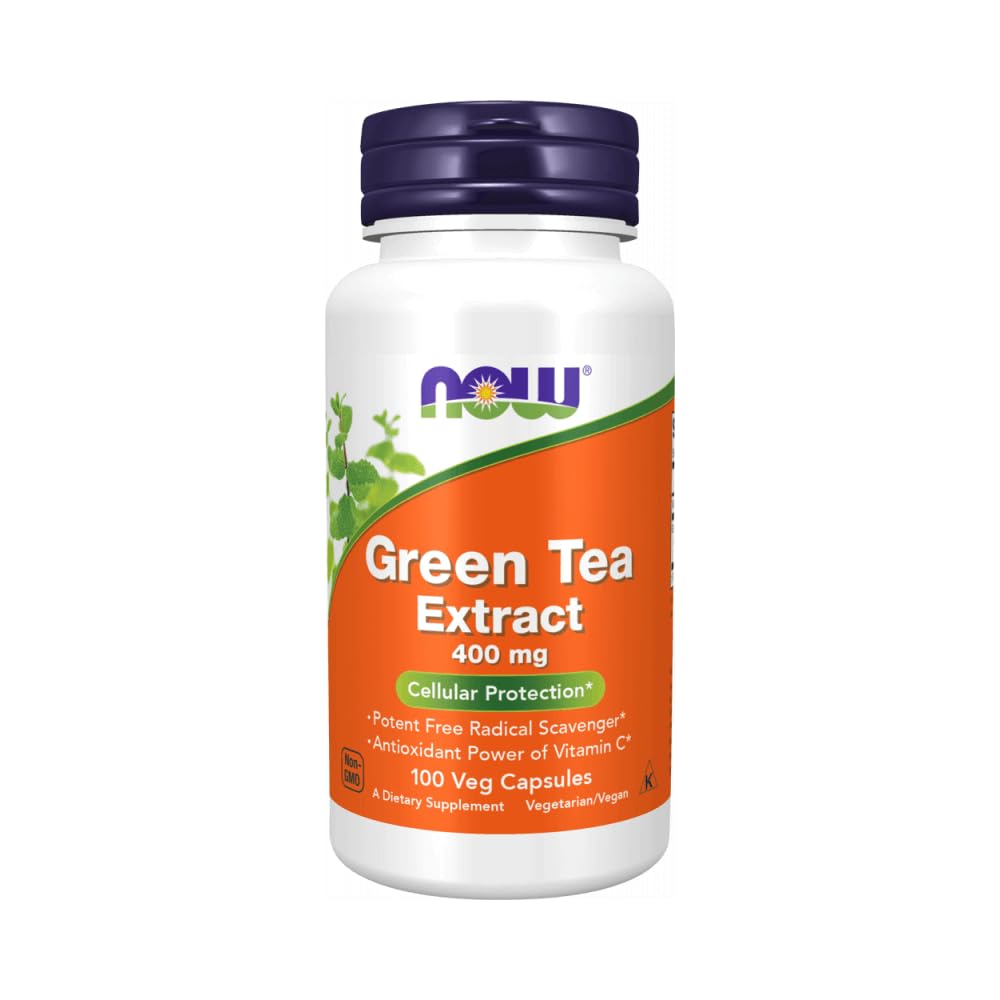 AHORA FOODS Té verde Extracto 400mg 60% cápsulas, 100 TC