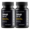Nugenix Essentials Shilajit Capsules Suplemento - 500 mg, Estándarizado a 50% Ácidos Fulvicos, 120 cápsulas