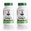 Las Fórmulas Originales de Christopher Lung &amp; Bronchial Fórmula - Lung Cleanse for Smokers - Supports Respiratory System with Synergistic Blend of Herbs - Pack of 2
