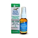Alas de plata de ruta natural - Plata con Aloe Vera &amp; Tea Tree Oil – 125ppm - 1oz