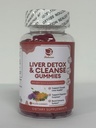 Lukaree Liver Cleanse Detox " Repair Gummies - Milk Thistle Silymarin, Dandelion, Artichoke Extract " Elderberry - No Sugar, Raspberry Flavor - 180 Conde