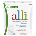 Alimenti Diet Weight Píldoras de suplemento, Orlistat 60mg Capsules Starter Pack, Ayuda de pérdida de peso sin receta, 60 cuentan(Pack de 1)