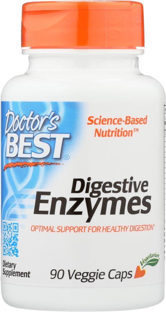 Mejor del doctor, (2 Pack) Enzymes digestivos, 90 Veggie Caps