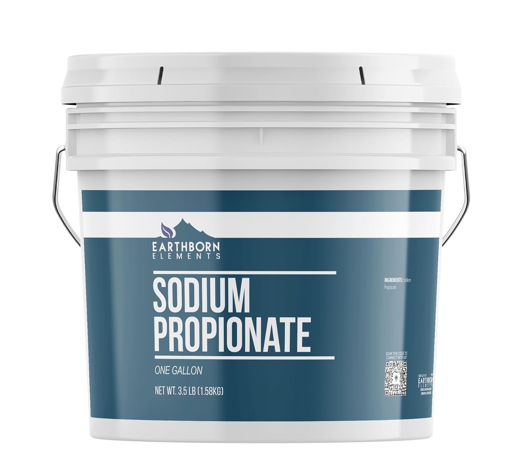 Elementos terrestres Propionato de sodio, 1 Gallon, Grado de alimentos, Aditivo de alimentos