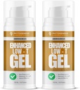 Enhanced Formula – Low T Support Gel – T Booster for Men – Muscle Recovery, Energy Booster, Healthy Aging – Now with Vitamins D3, K2, B6 and L-Arginine