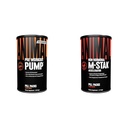 Animal Pump Preworkout (30 conde) M-Stak Muscle Building Stack (21 conde)