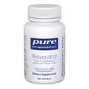 Encapsulaciones puras Resveratrol - Cardiovascular, Cellular Health & Memory Support* - 40 mg Trans-Resveratrol - Suplemento de antioxidantes - Gluten Free " Non-GMO - 120 Capsules