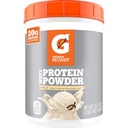 Gatorade Whey Protein Powder, 20 Servings Por Canister, 20 g de Protein Por Serving, Vanilla, 19.7 Oz