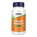 AHORA Suplementos de alimentos, Balance femenino con Yam salvaje, Vitex, Dong Quai, GLA, Vitamina B-6 y Folate, 90 cápsulas